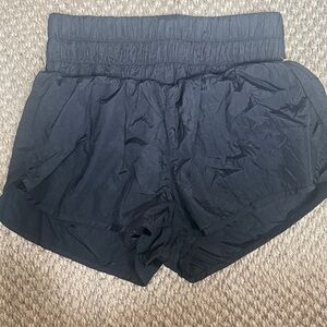 Free People Women's Black Athletic Shorts M
